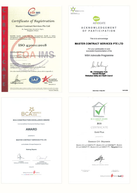 mastercontract singapore